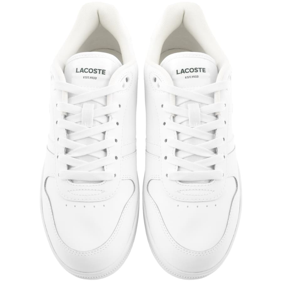 Image number 3 for Lacoste T Clip Trainers White