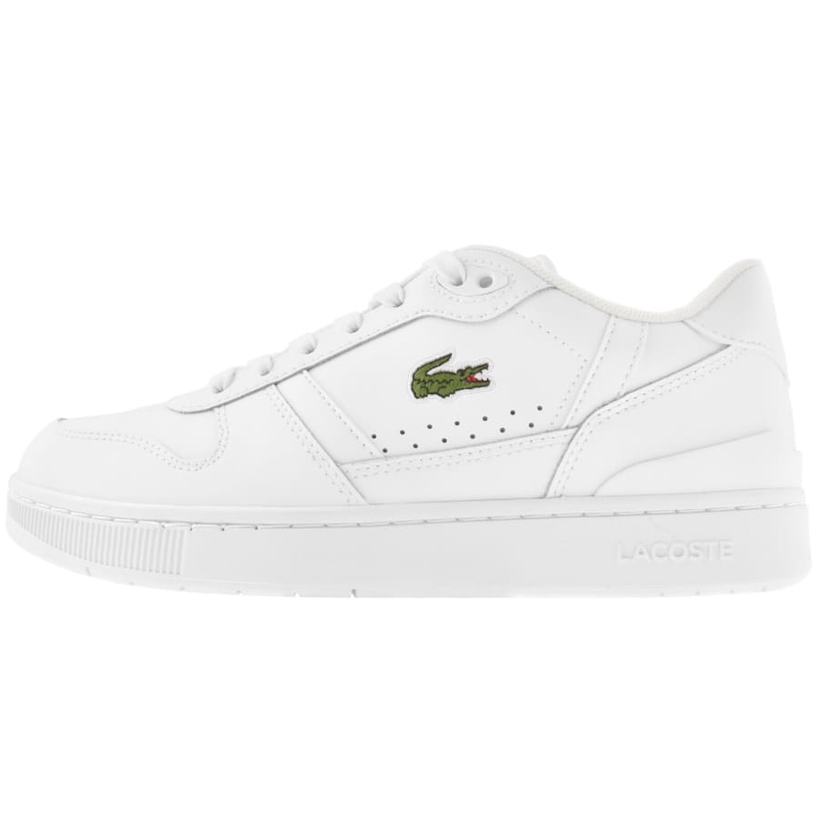 Image number 1 for Lacoste T Clip Trainers White