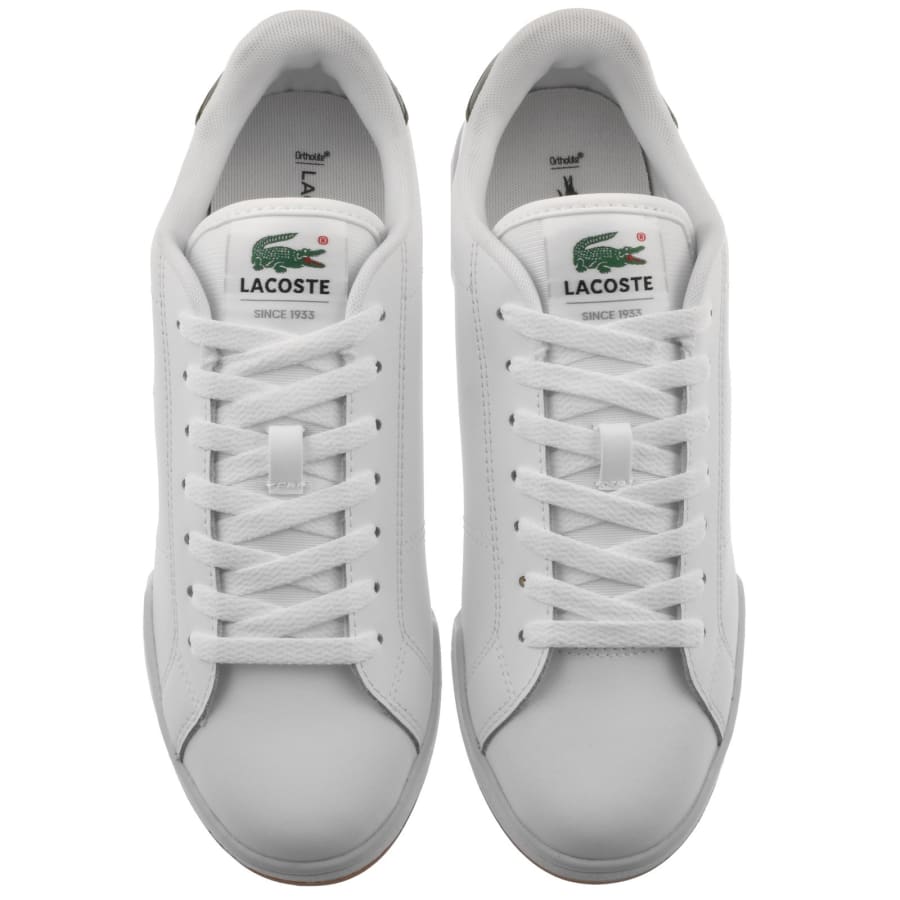 Image number 3 for Lacoste Carnaby Cup Trainers White