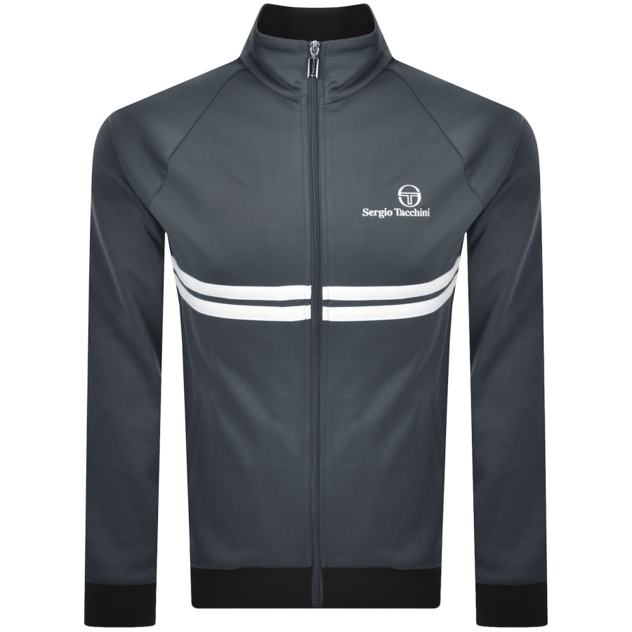 Image number 2 for Sergio Tacchini New Dallas Tracksuit Grey