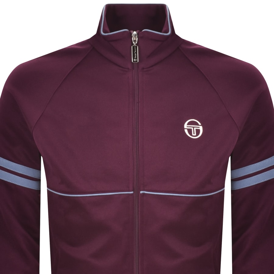 Image number 2 for Sergio Tacchini Orion Track Top Purple