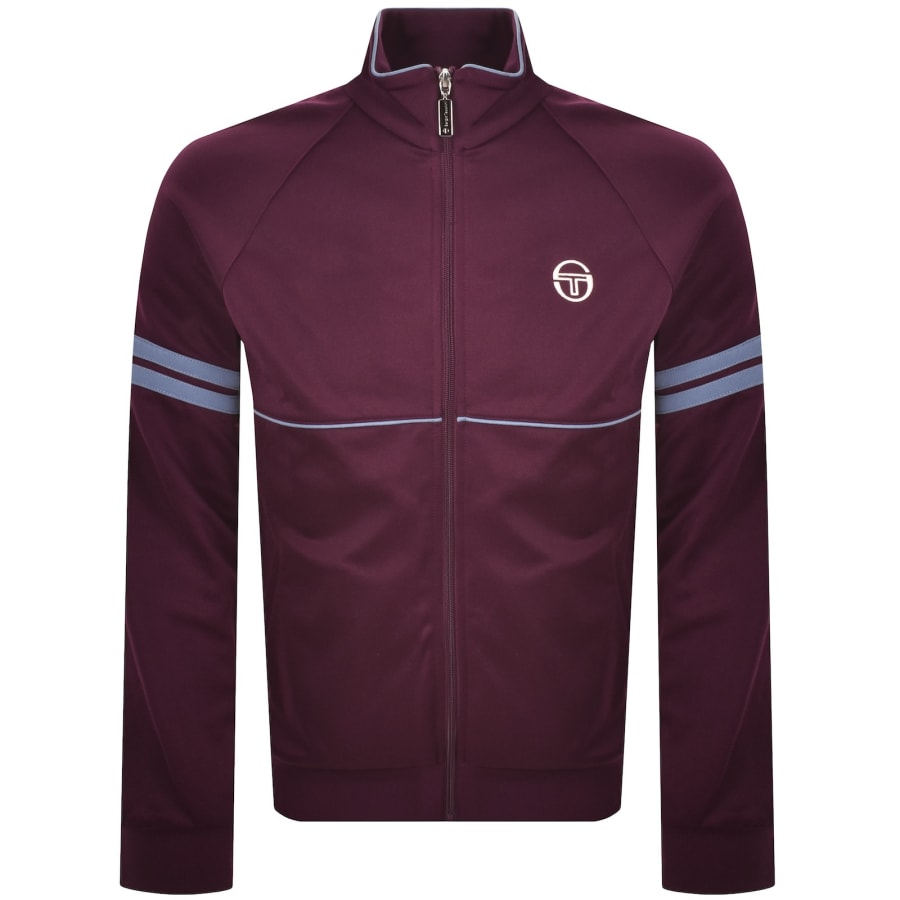 Image number 1 for Sergio Tacchini Orion Track Top Purple