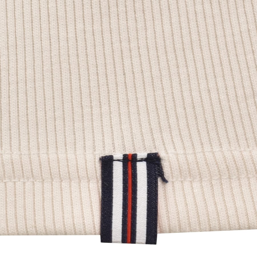 Image number 4 for Fila Jason T Shirt Cream