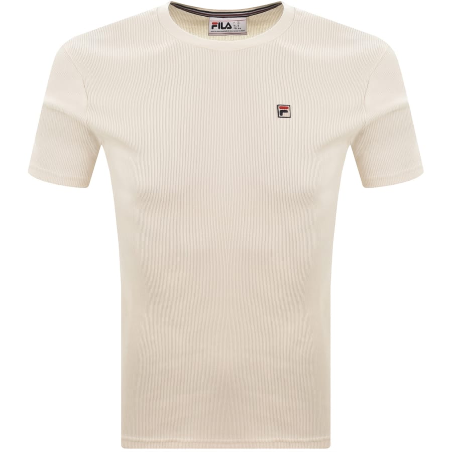 Image number 1 for Fila Jason T Shirt Cream