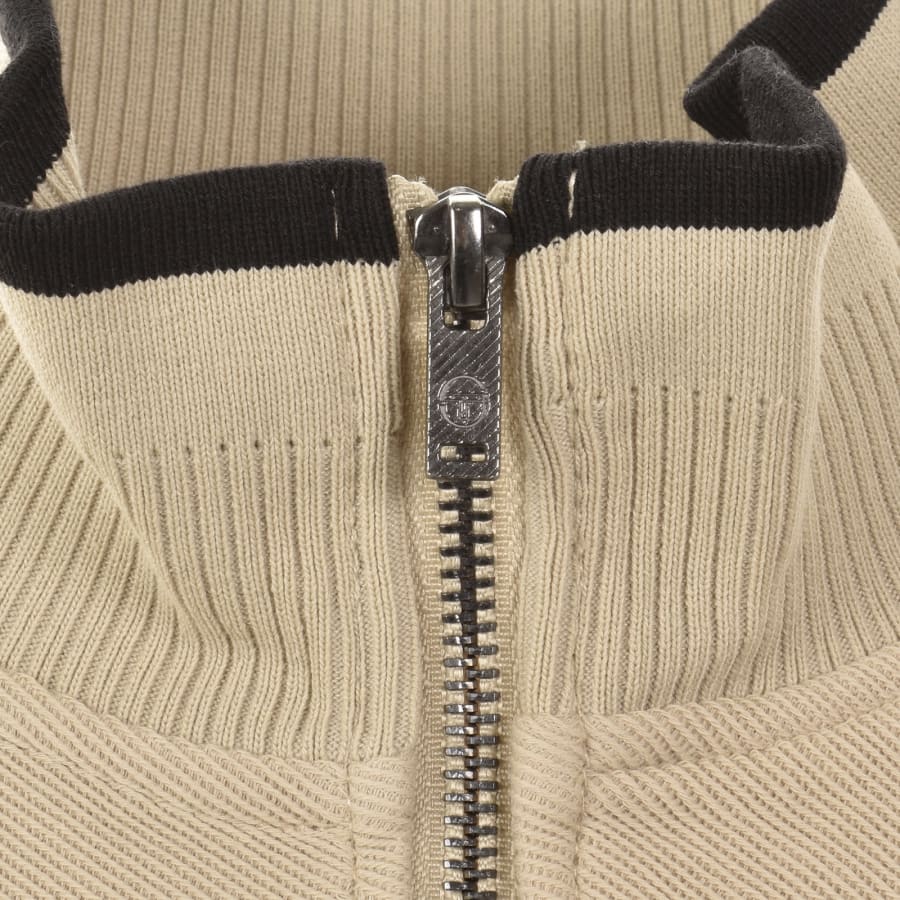 Image number 4 for Sergio Tacchini Guilo Track Top Beige