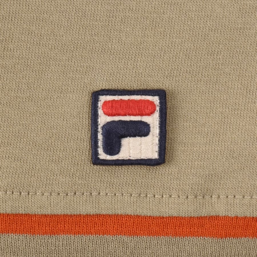 Image number 3 for Fila Ivan T Shirt Brown
