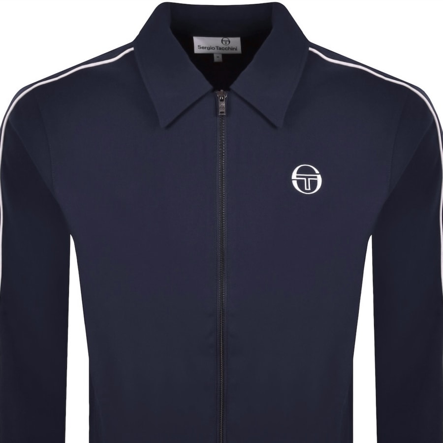 Image number 2 for Sergio Tacchini Fontana Track Top Navy