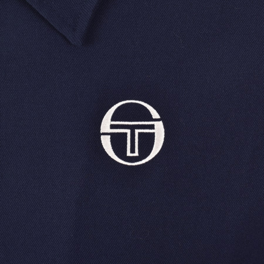 Image number 3 for Sergio Tacchini Fontana Track Top Navy