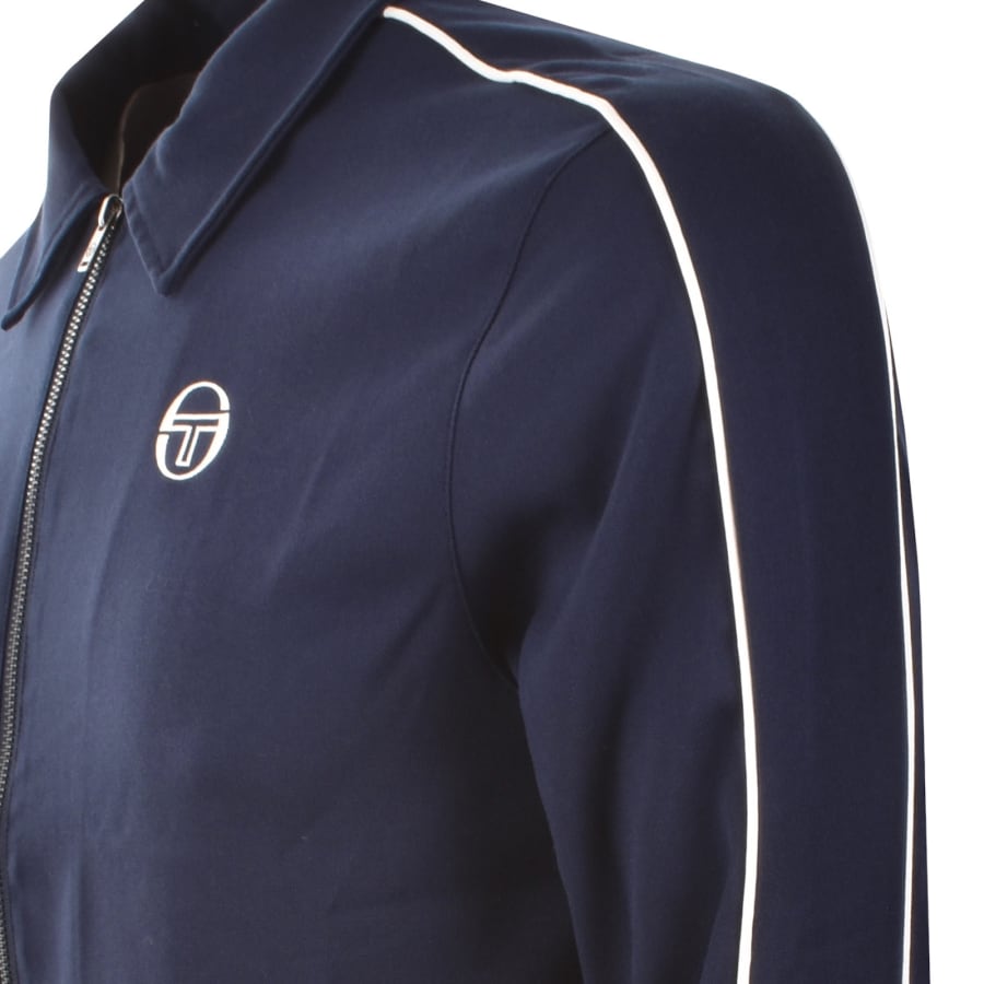 Image number 4 for Sergio Tacchini Fontana Track Top Navy