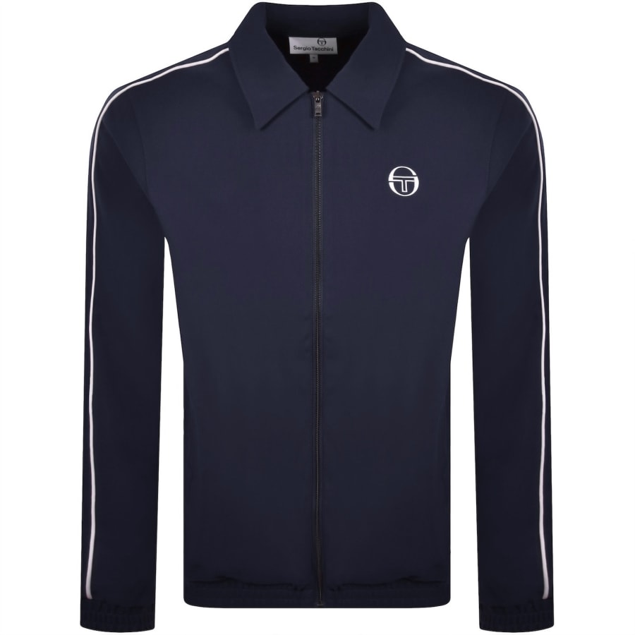 Image number 1 for Sergio Tacchini Fontana Track Top Navy