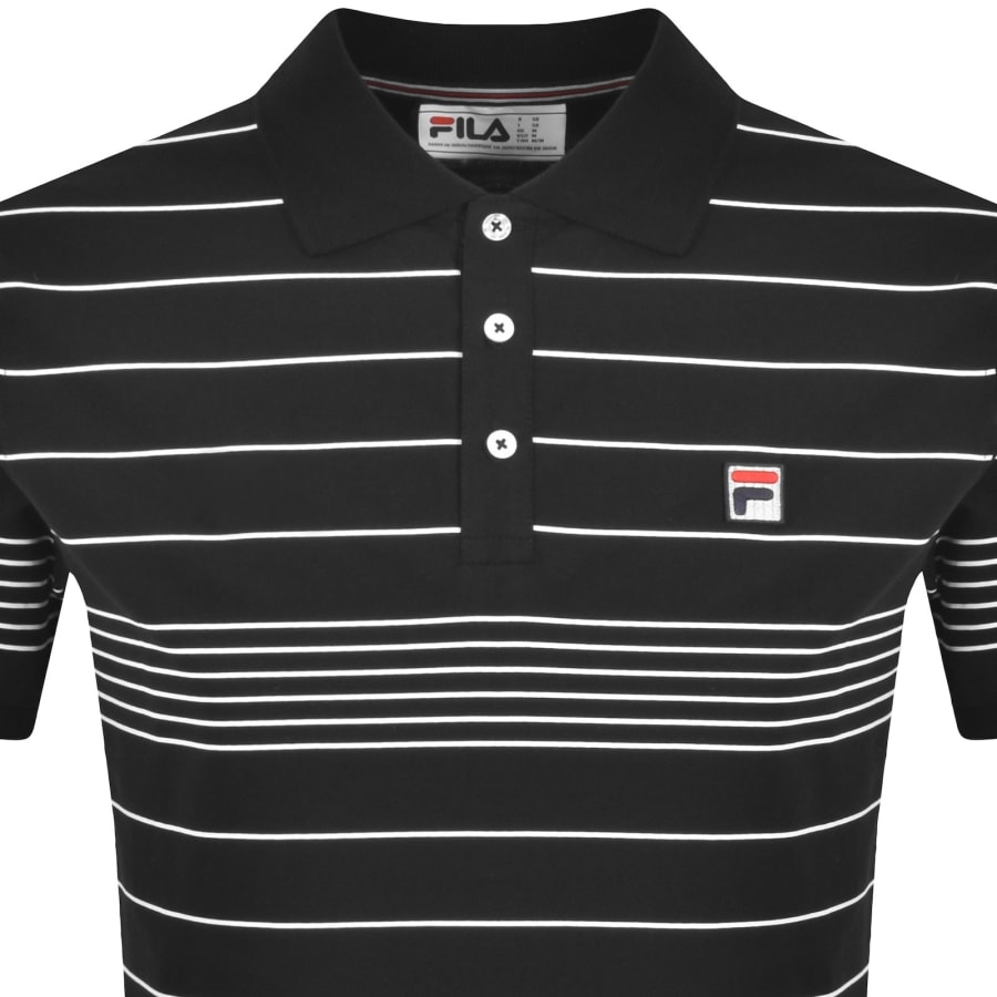Image number 2 for Fila Logan Polo Shirt Fila Black