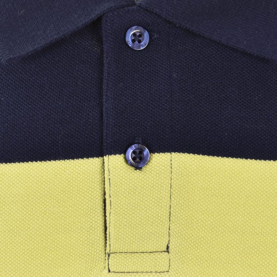 Image number 4 for Sergio Tacchini Young Line Polo T Shirt Navy