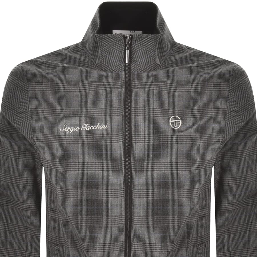 Image number 2 for Sergio Tacchini Deluca Track Jacket Grey