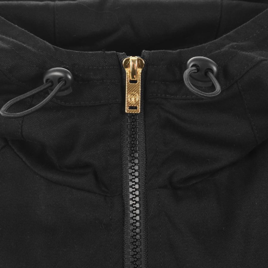 Image number 4 for Sergio Tacchini Mancini Hooded Jacket Black