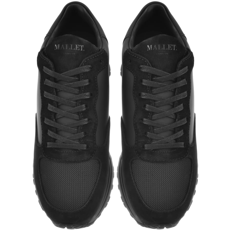 Image number 3 for Mallet Popham Trainers Black