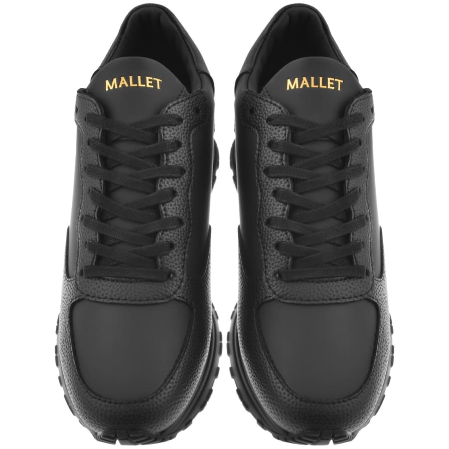Image number 3 for Mallet Popham Trainers Black