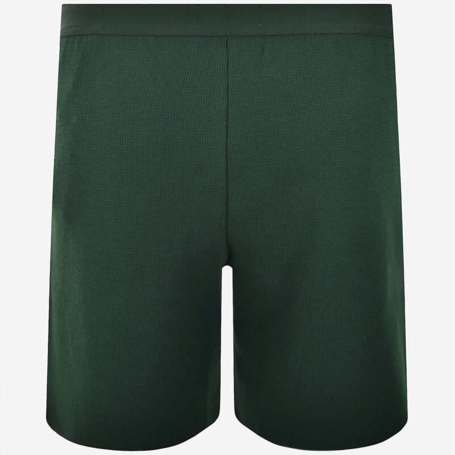 Image number 2 for Lacoste Lounge Waffle Shorts Green