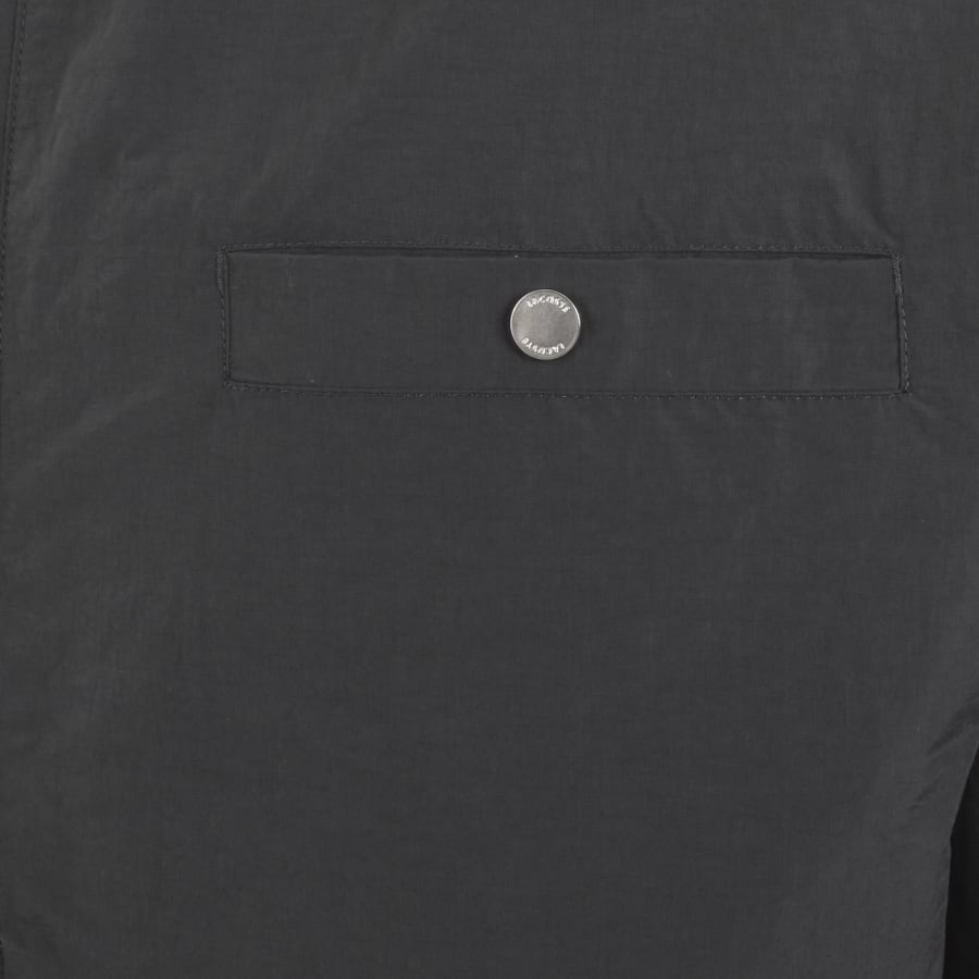 Image number 3 for Lacoste Water Repellent Taffeta Jacket Black