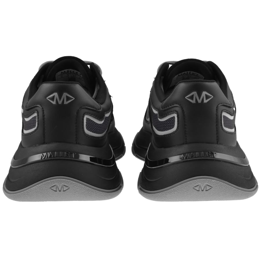 Image number 2 for Mallet Alton Low Top Trainers Black