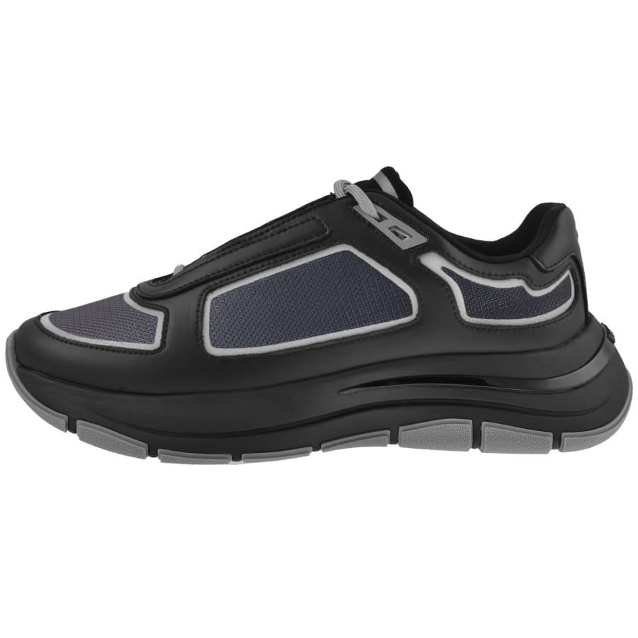 Image number 1 for Mallet Alton Low Top Trainers Black