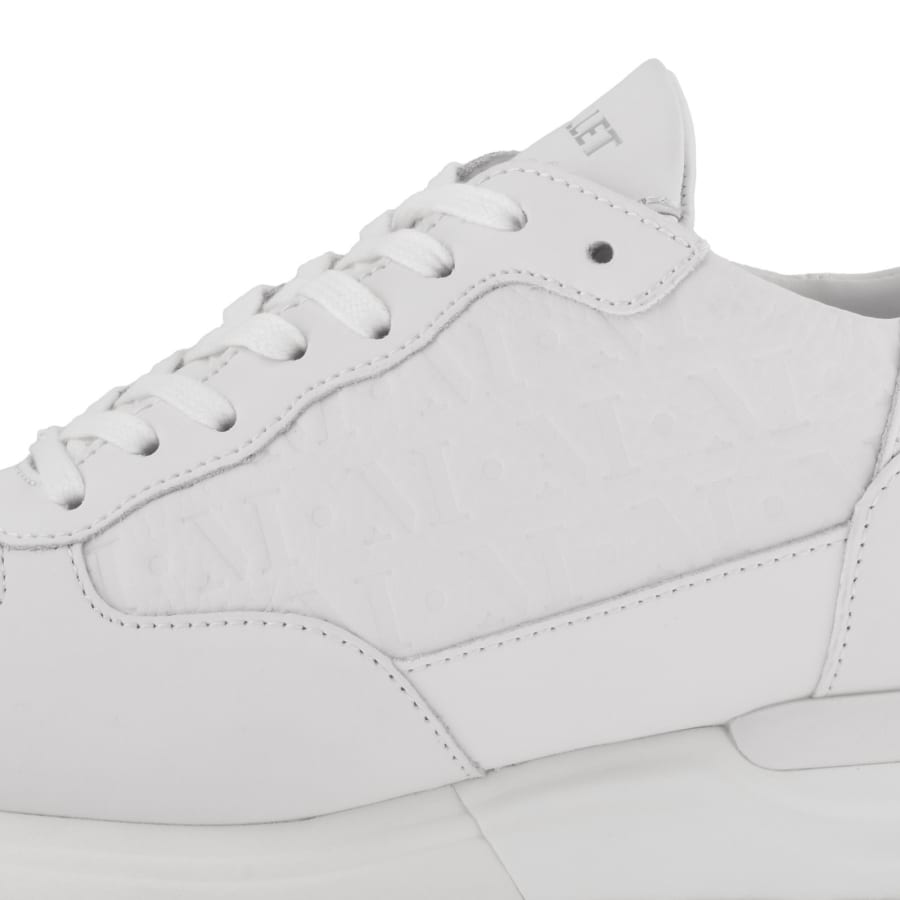Image number 4 for Mallet Popham Trainers White