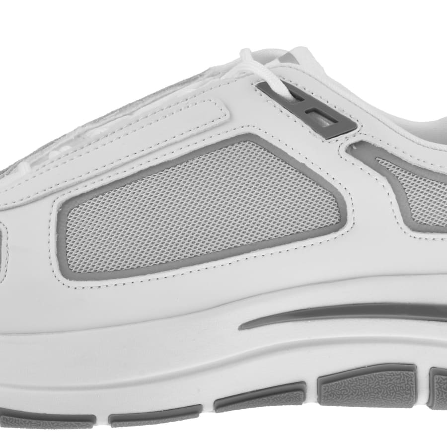 Image number 4 for Mallet Alton Low Top Trainers White