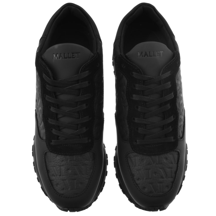 Image number 3 for Mallet Popham Trainers Black