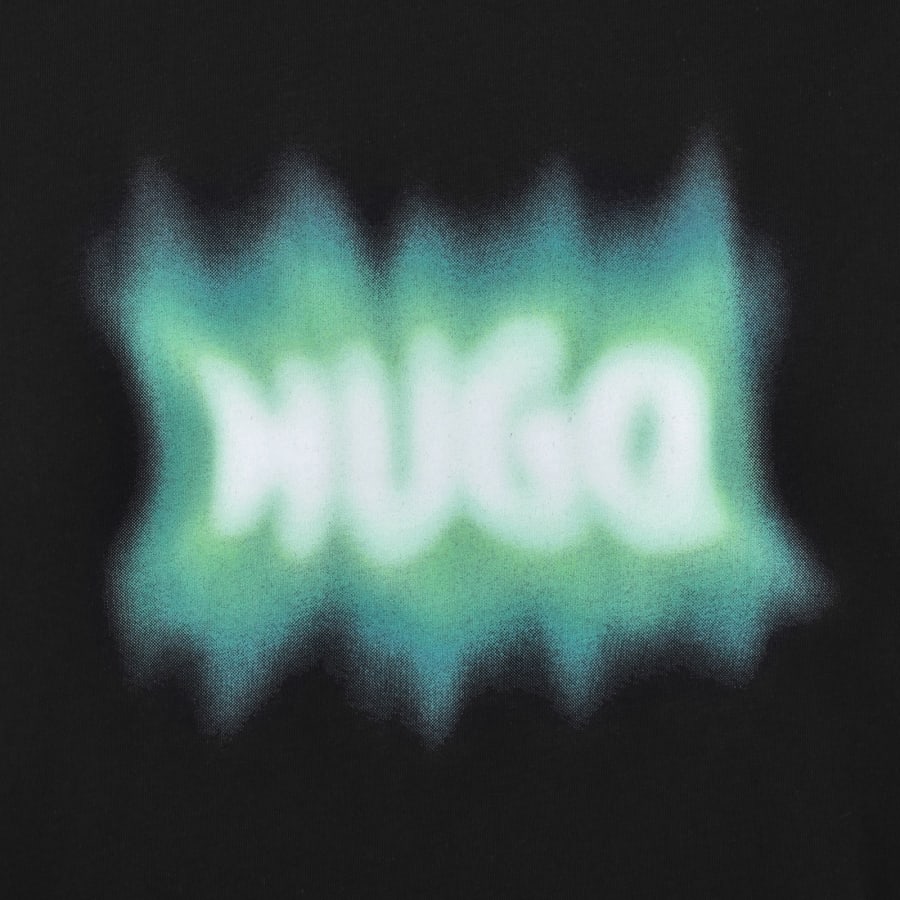 Image number 3 for HUGO Blue Nuiden T Shirt Black