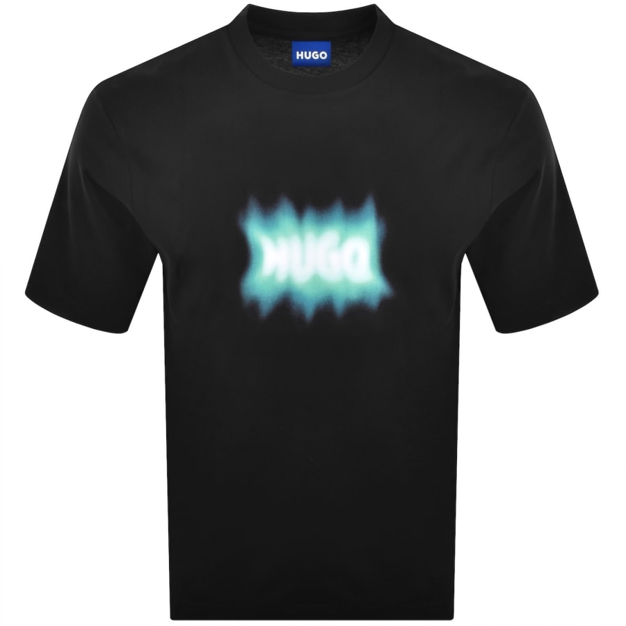 Image number 1 for HUGO Blue Nuiden T Shirt Black