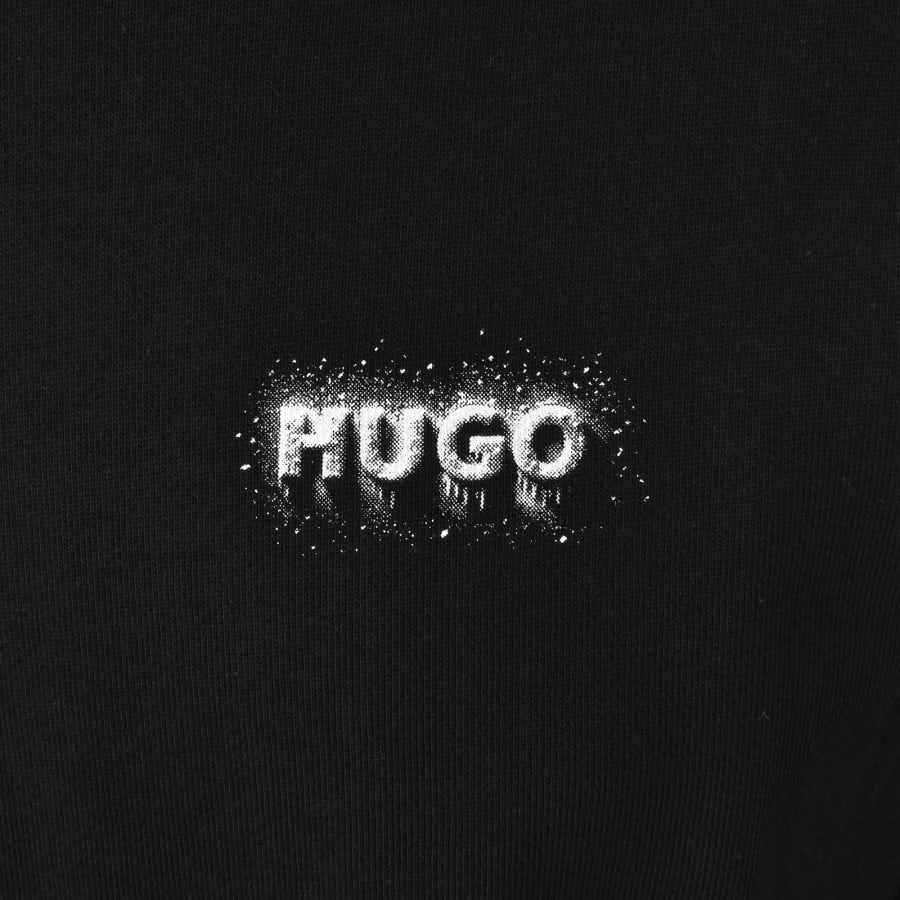 Image number 3 for HUGO Blue Noda Sweatshirt Black