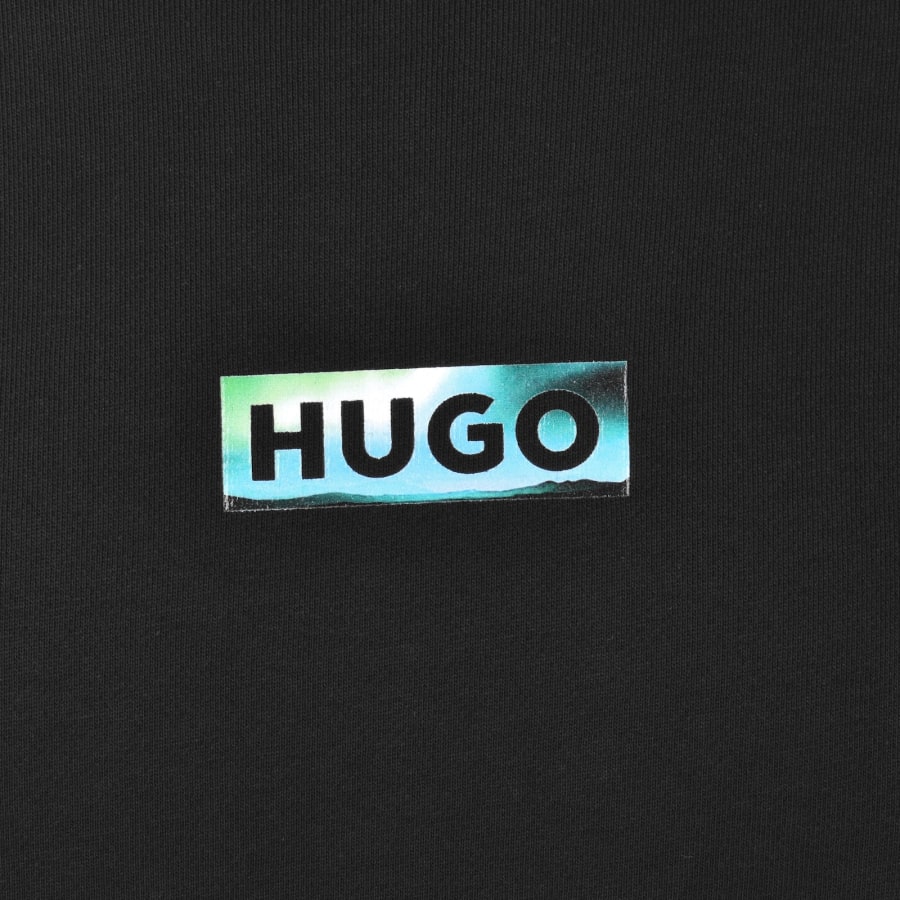 Image number 4 for HUGO Blue Noro Sweatshirt Black