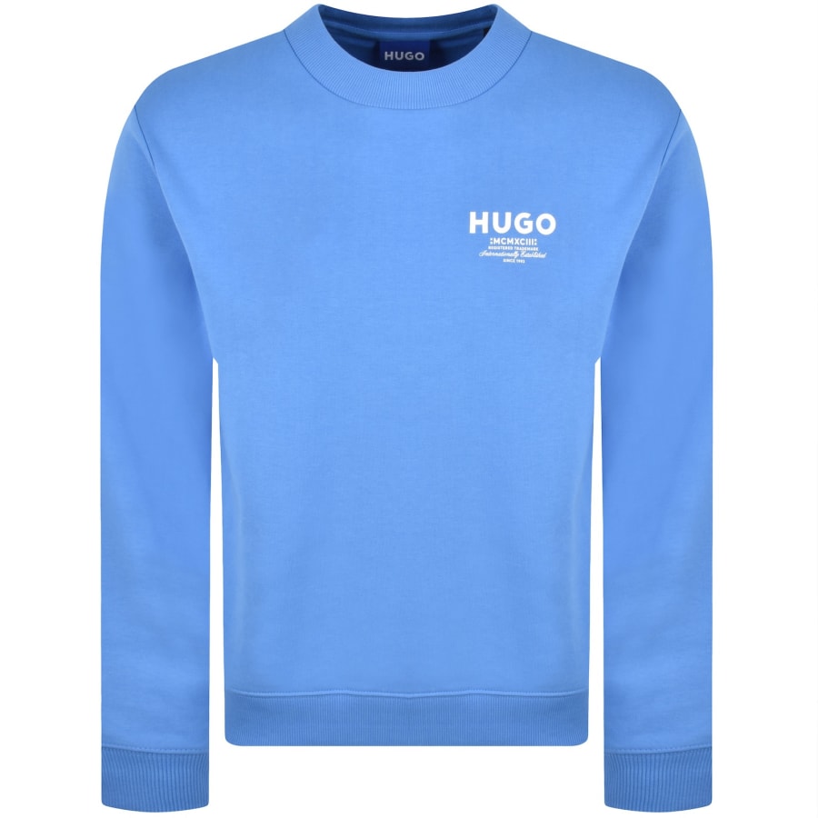 Image number 1 for HUGO Blue Nespon Sweatshirt Blue