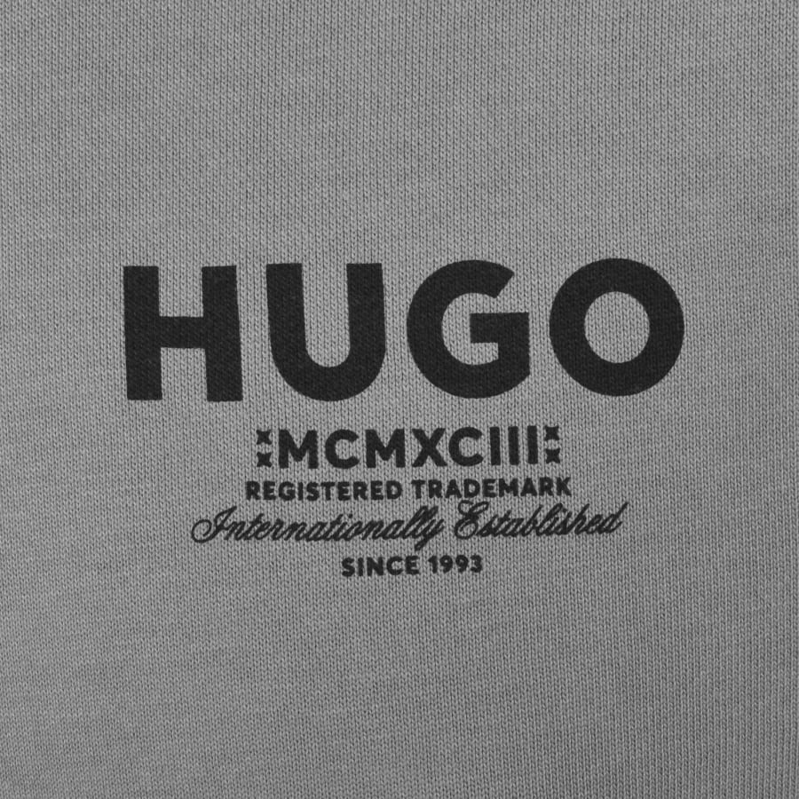 Image number 3 for HUGO Grey Nespon Sweatshirt Grey
