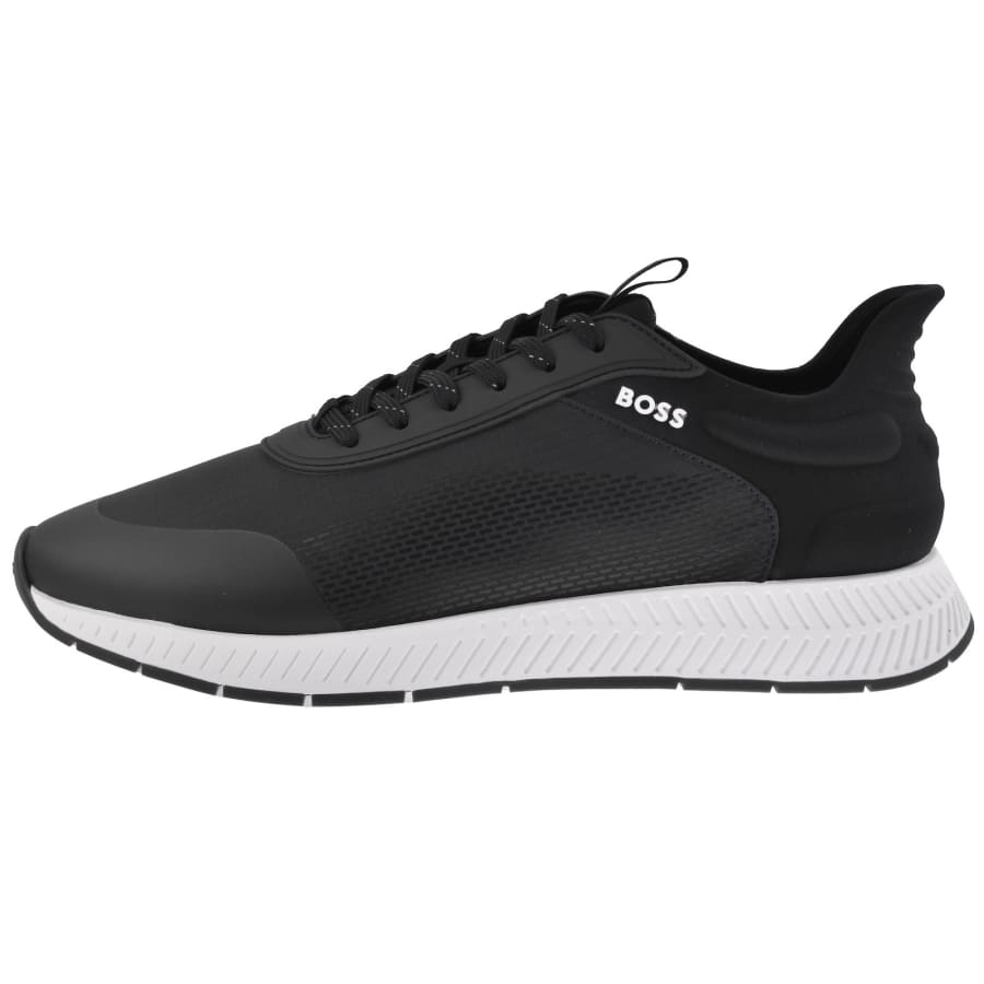 Image number 1 for BOSS Titanium Runner Trainers Blue