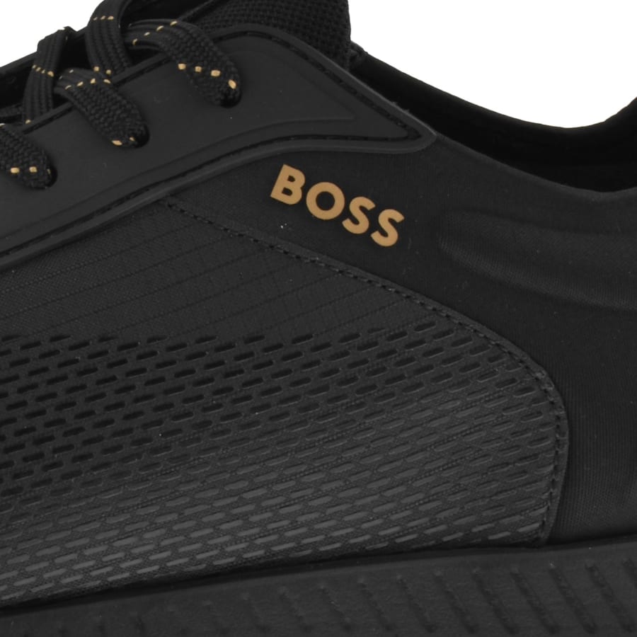 Image number 4 for BOSS Titanium Runner Trainers Black