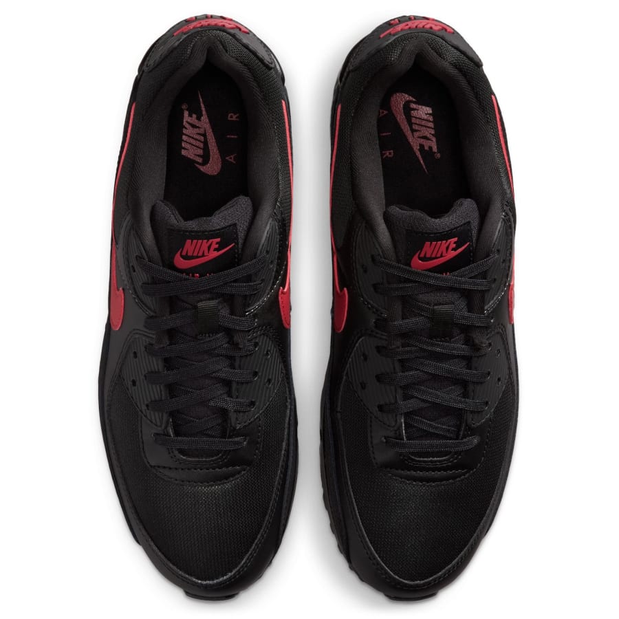 Image number 3 for Nike Air Max 90 Trainers Black