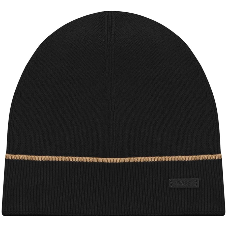 Image number 2 for BOSS Henzo Beanie And Scarf Gift Set Black