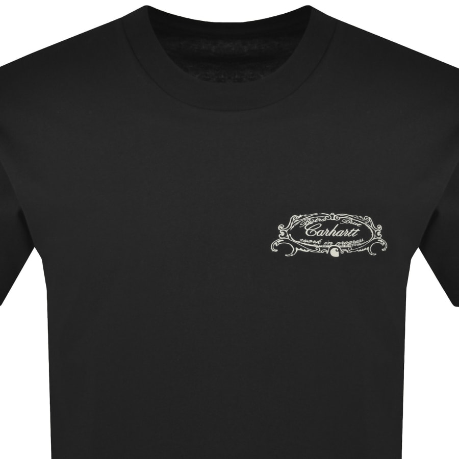 Image number 3 for Carhartt WIP Chez Graphic T Shirt Black