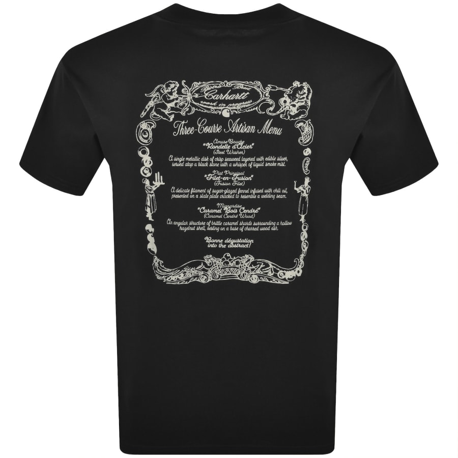 Image number 5 for Carhartt WIP Chez Graphic T Shirt Black