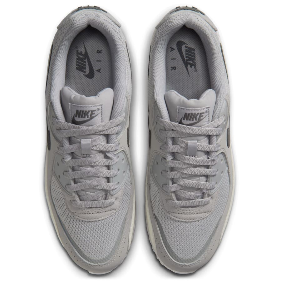 Image number 3 for Nike Air Max 90 Premium Trainers Grey