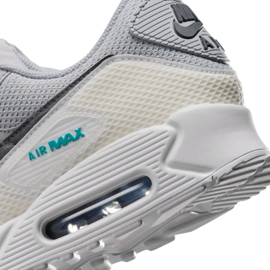 Image number 4 for Nike Air Max 90 Premium Trainers Grey
