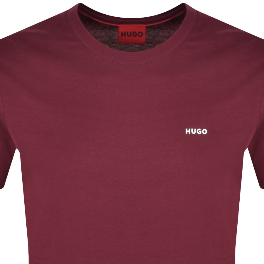 Image number 2 for HUGO Dero222 T Shirt Purple