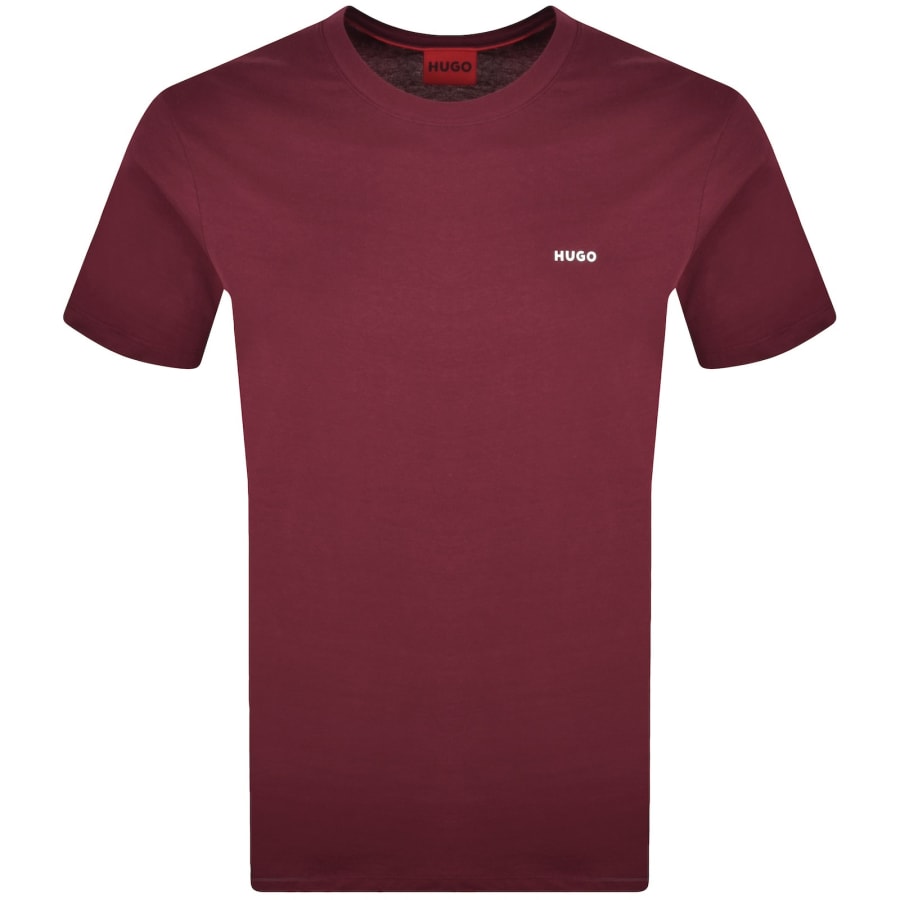 Image number 1 for HUGO Dero222 T Shirt Purple