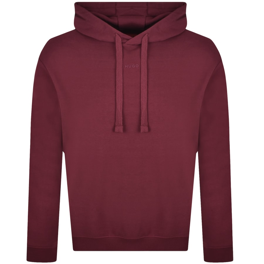 Image number 1 for HUGO Dapo Hoodie Purple