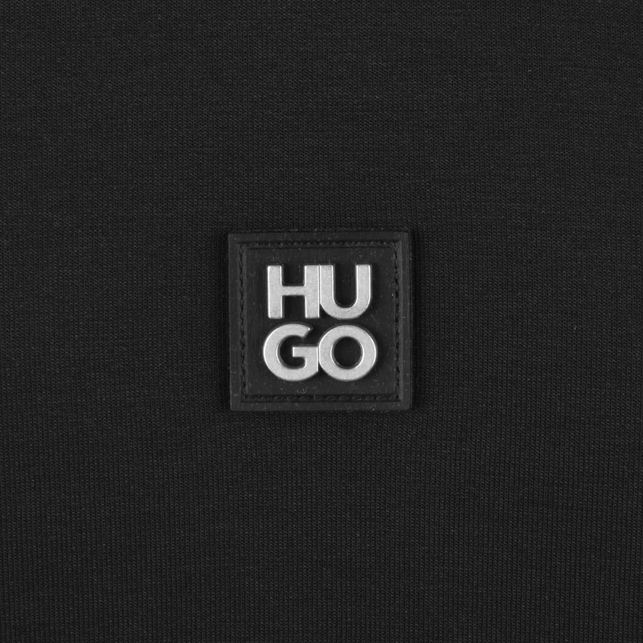 Image number 3 for HUGO Dery Hoodie Black