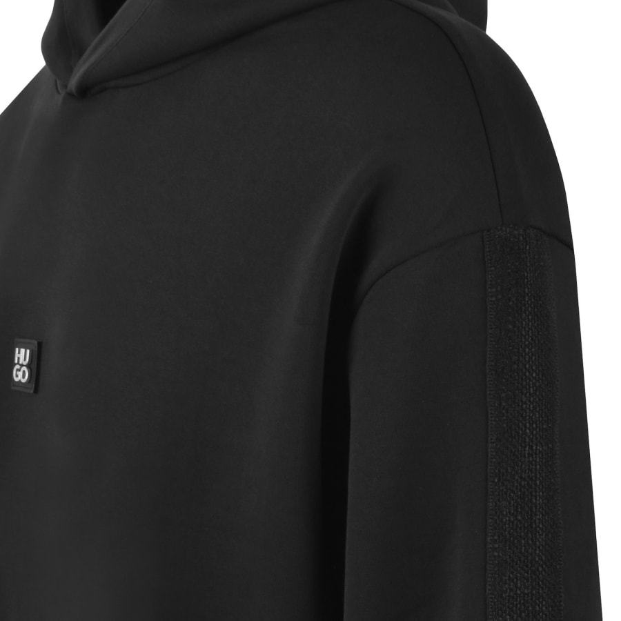 Image number 5 for HUGO Dery Hoodie Black
