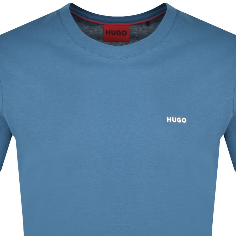 Image number 2 for HUGO Dero222 T Shirt Blue