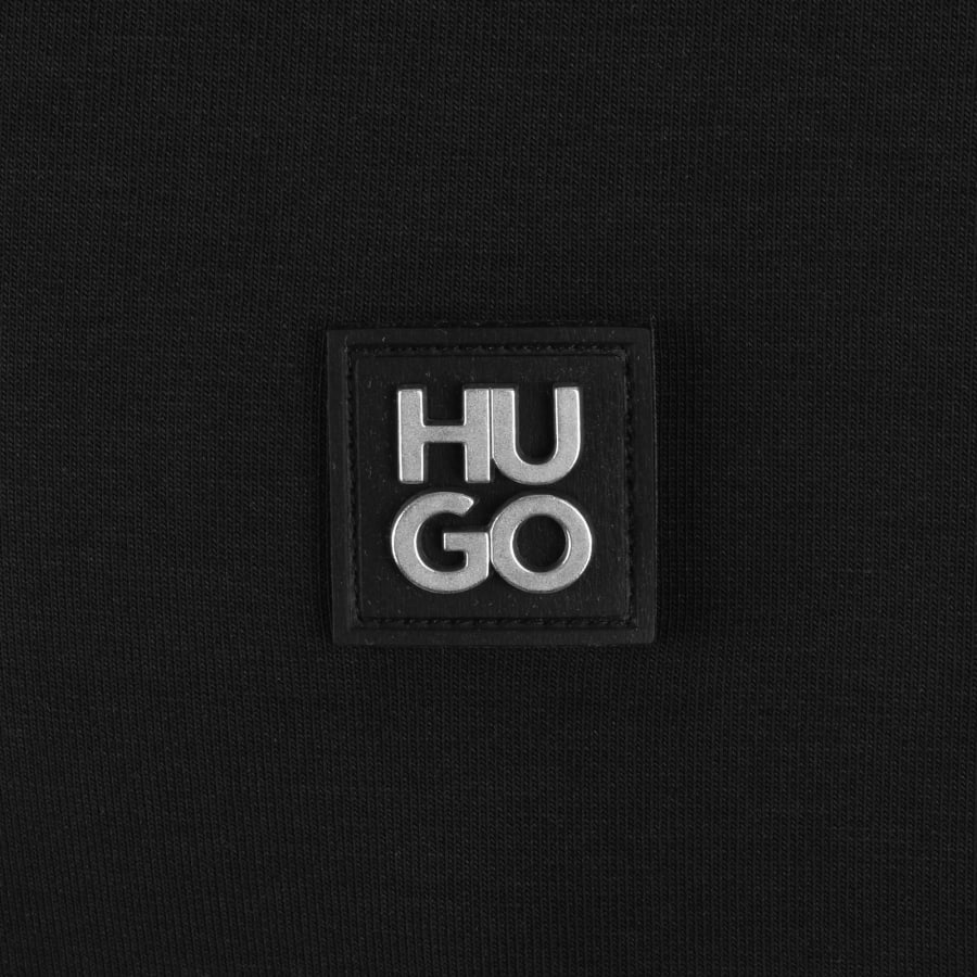 Image number 3 for HUGO Dery Full Zip Sweatshirt Black
