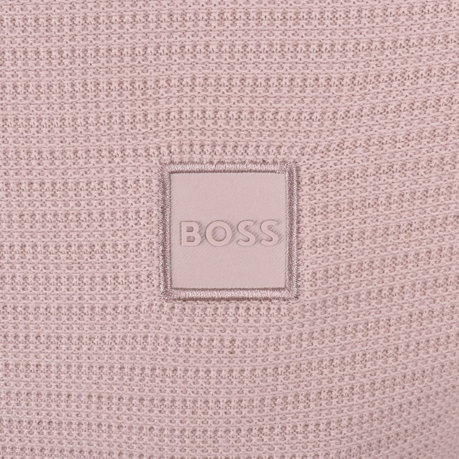 Image number 3 for BOSS Anion Knit Jumper Pink