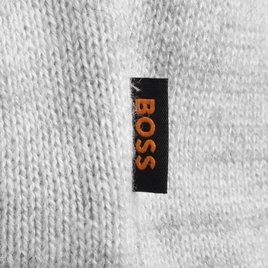 Image number 3 for BOSS Aperoso Knit Jumper Grey